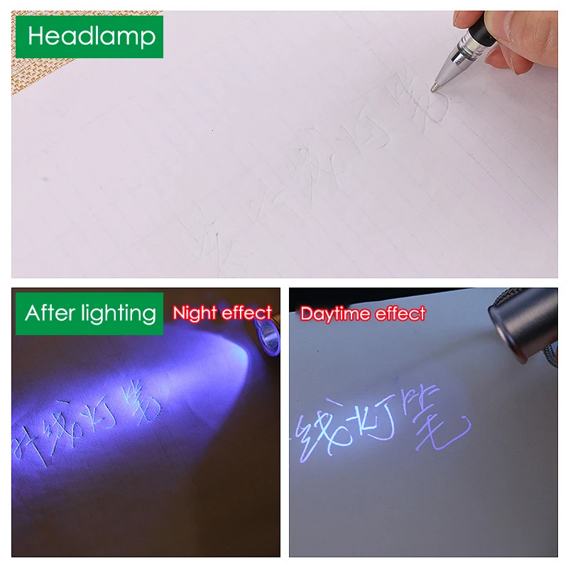 10pcs UV Invisible Lamp Pen Shoe Making Fluorescent Special Refill Kids Students Gift