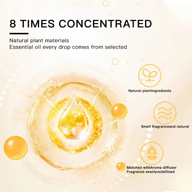 NAMSTE 5ml 10pcs Essential Oil Samples Sets Of Various Types Fragrance Series Home Air Fresheners Suitable for Aroma Diffuser 6