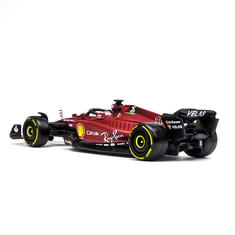 Ferrari F1-75 #16 Ferrari Racing F1 World Championship (2022) Formula  Racing Series 1/43 Diecast Model Car by Bburago