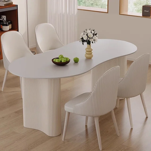 Mid Century Dining Table Desk Nordic Balcony Dining Table Makeup Modern Study Dining Table Modern Muebles Living Room Furniture 1