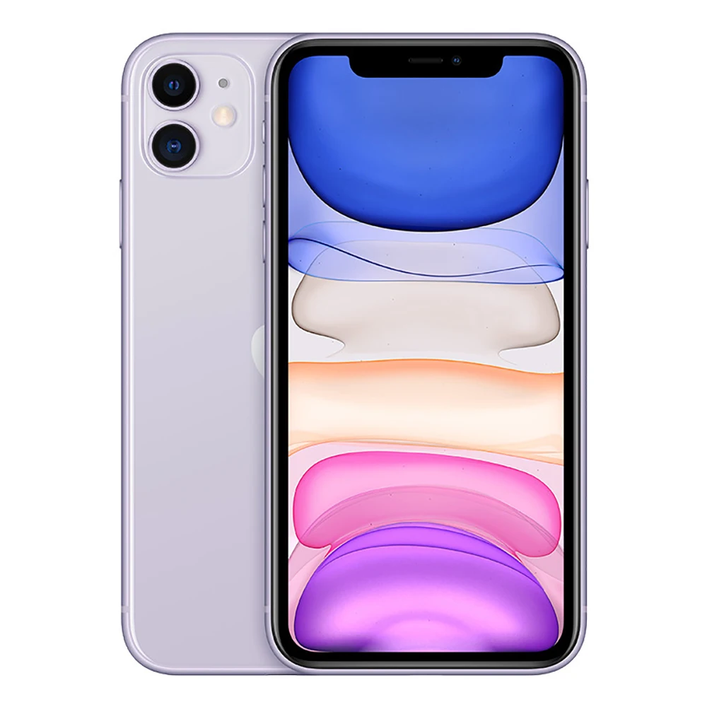 Apple iphone 11 Unlocked Original 6.1" Liquid Retina Display 64/128/256GB LTE Mobile Phones Dual Camera A13 iphone mobile phone