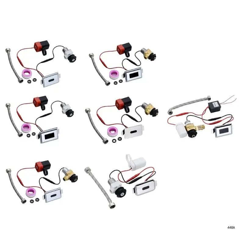 Touchless Urinal Flush Kits Urinal Flusher Solenoid Valves Urinal Flushing Device Urinal Sensors Accessories Enduring
