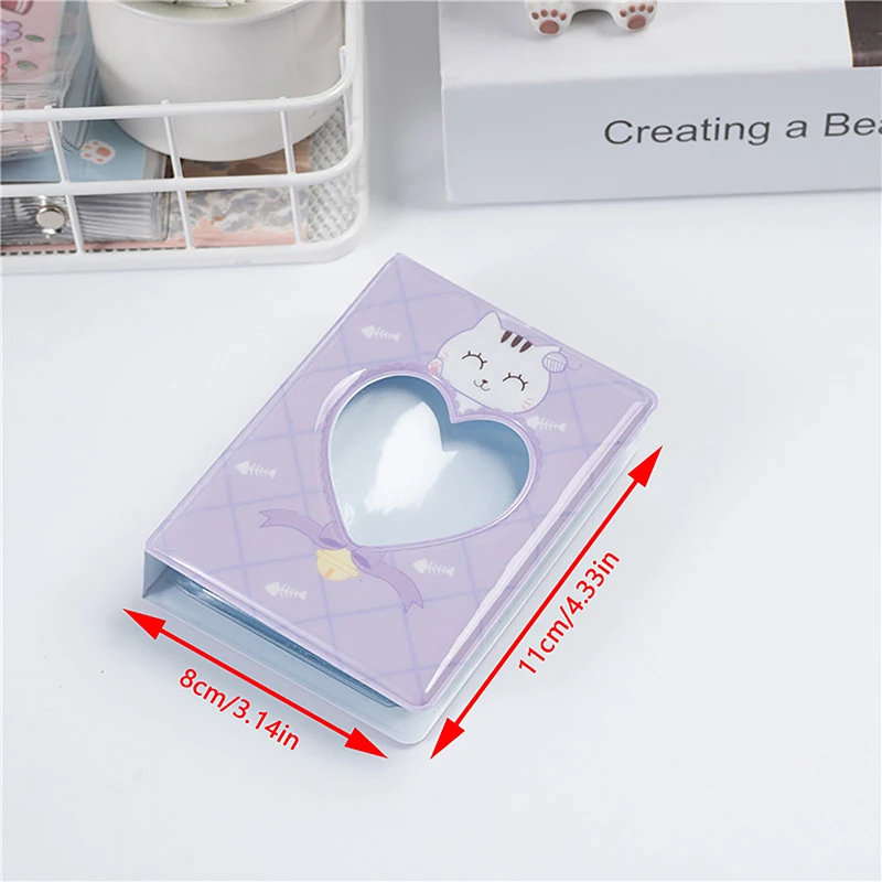 Mini Small Card Collection Book 40 Pockets for Fujifilm Mini Film Instax Photos  Album 3-Inch Photo Album Mini Storage Book
