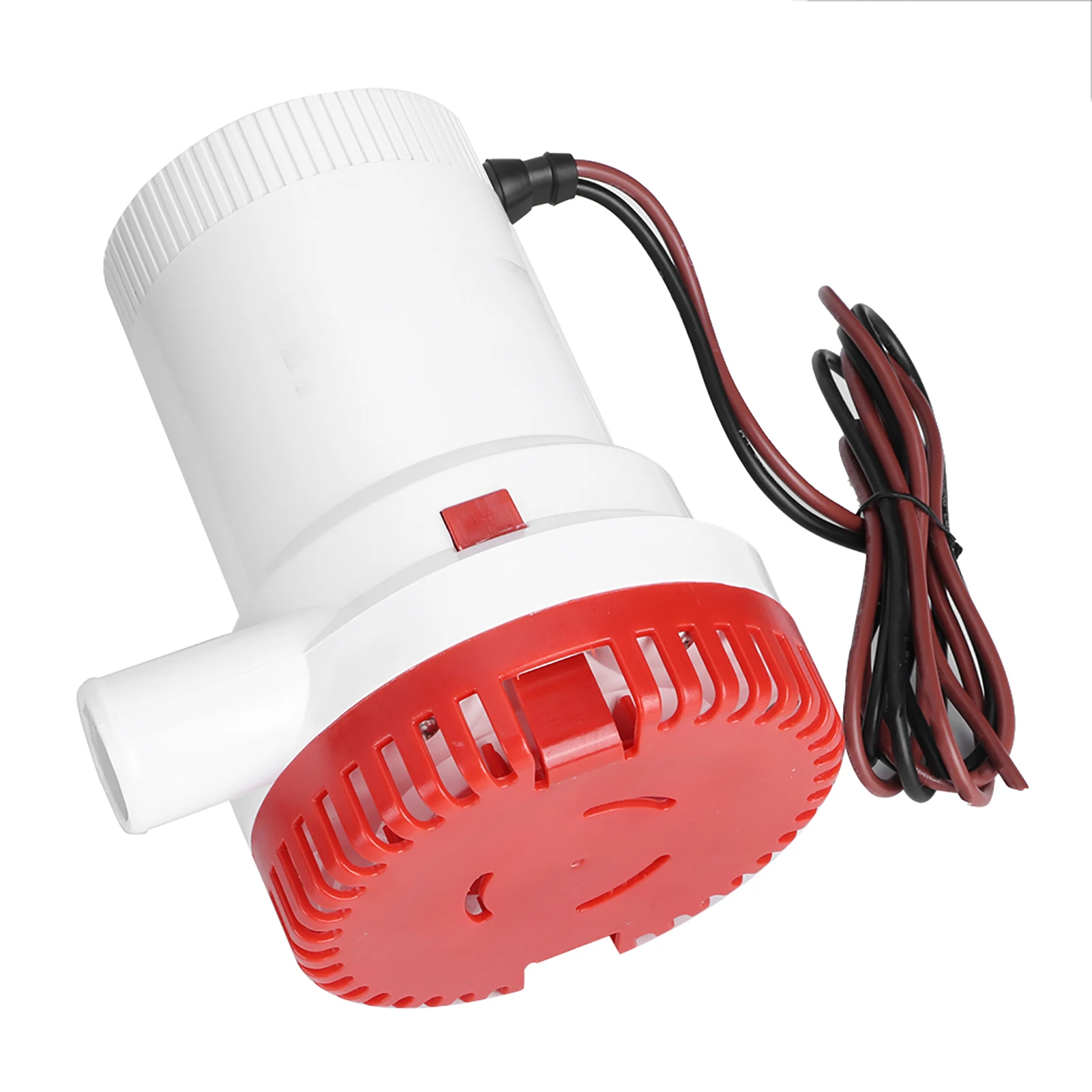 2000GPH Electric Bilge Pump Boat Water Discharge Pump Marine Ignition Protected 12V Electric Bilge Ignition Protected Bilge Pump