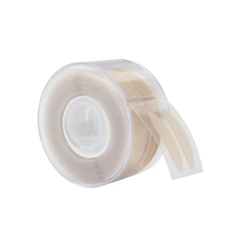 600 Pcs Eye Lift Strips Double Eyelid Tape Clear Gray Eyelid Stripe Big Eyes Invisible Double Fold Eyelid Sticker Makeup Tools