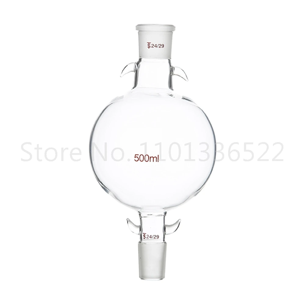 Lab Glass Chromatography Solvent Reservoir Cushion Ball Standard Joint chromatography column storage ball 1pcs 50ml to 2000ml lab glass supplies,lab glass adapter