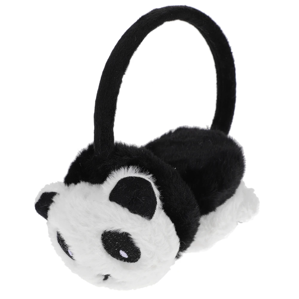 Panda Earmuffs Animal Ears Headband Protector Folk-custom 3D Plush Men Women Winter Warm headphones_voghion.com