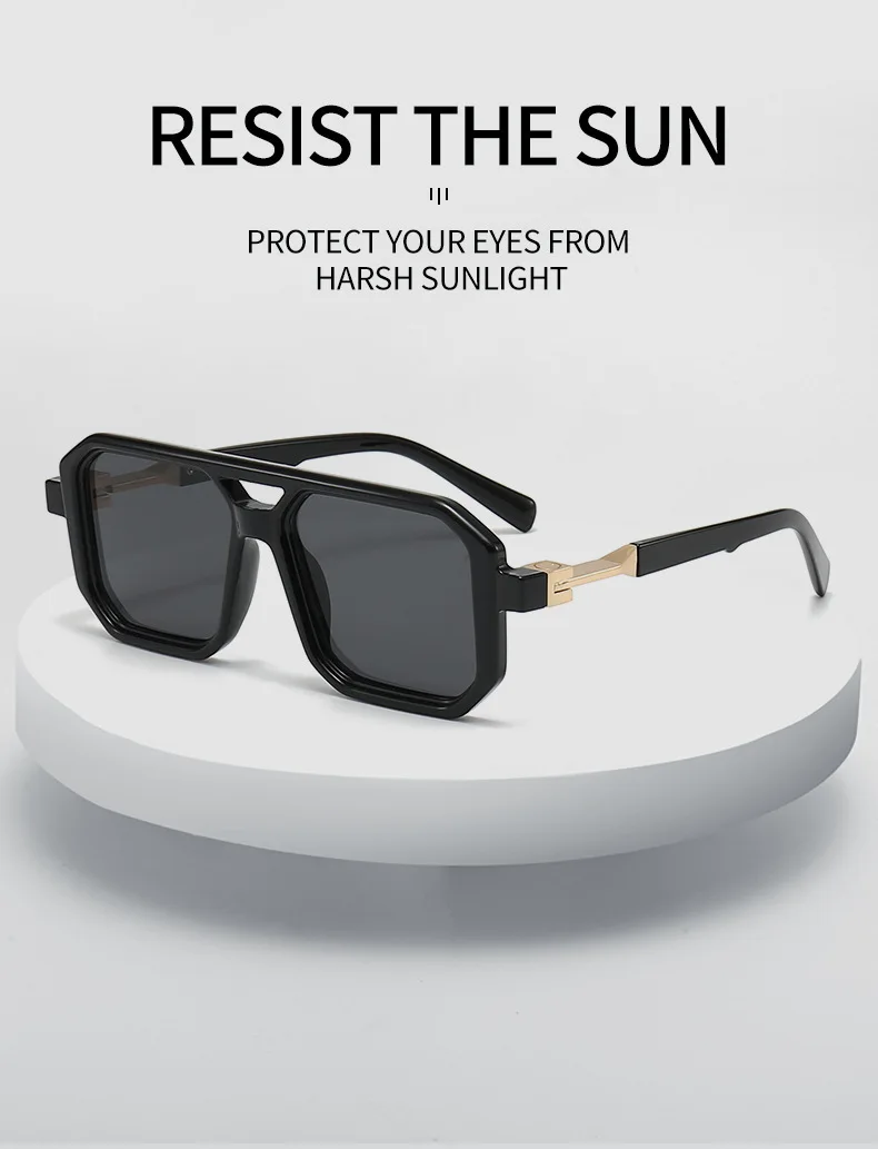 2024 Square Sunglasses for Men