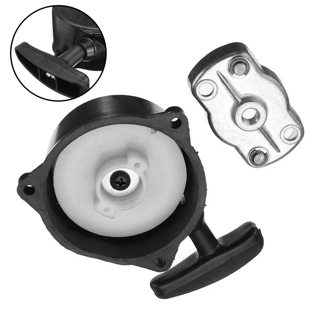 

Recoil Starter Pull Start & Pawl Pull Starter Assembly Brush Cutter Trimmer Trimmer Pull Start Gear Recoil Pawl