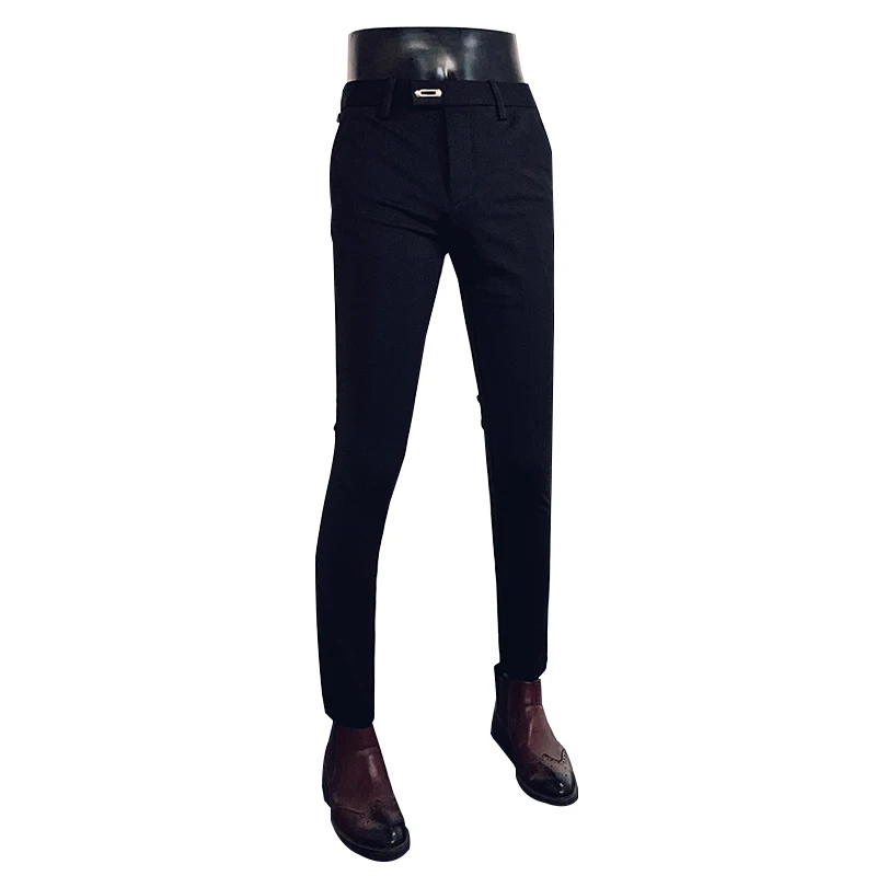 Spring Summer Men Casual Business Formal Pants Slim Fit Solid Color Formal Office Social Trousers Men's Wedding Party Suit Pant business pants suit pants men pants