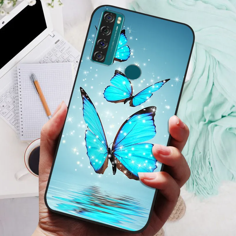 Silicone Shockproof Soft TPU Cartoon Protective Phone Case, 6.82 Bumper Cover