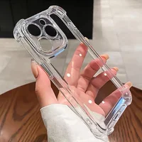 Luxury Shockproof Clear Phone Case For Samsung A56 5g A16 A55 A26 A54 A36 A53 A25 A06 A32 S25 Ultra S24 S23 FE S22 Plus Cover