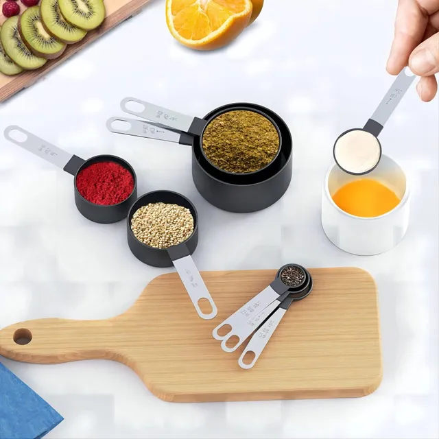 KUUJOJO 10-Piece Measuring Cups & Spoons Set 3