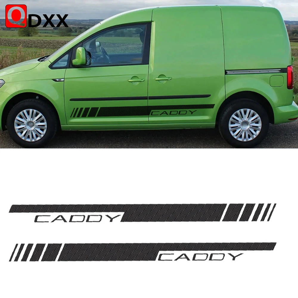 2 Pezzi Adesivi Per Auto Per Volkswagen Vw Caddy Mk1 Mk2 Mk3 Mk4 3 2 Maxi Kombi Camper Van Grafica Decalcomanie In Vinile Tuning Accessori Fai Da Te
