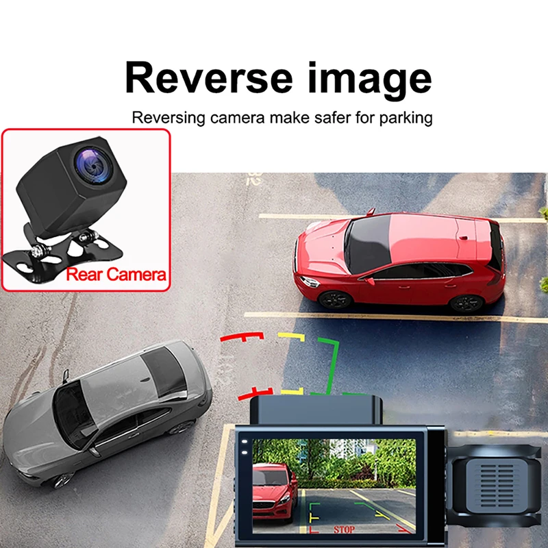 4K Dash Cam For Cars Front and Rear view camera for vehicle WiFi car camera  Reverse image car accsesories Car DVR Dashcam - AliExpress