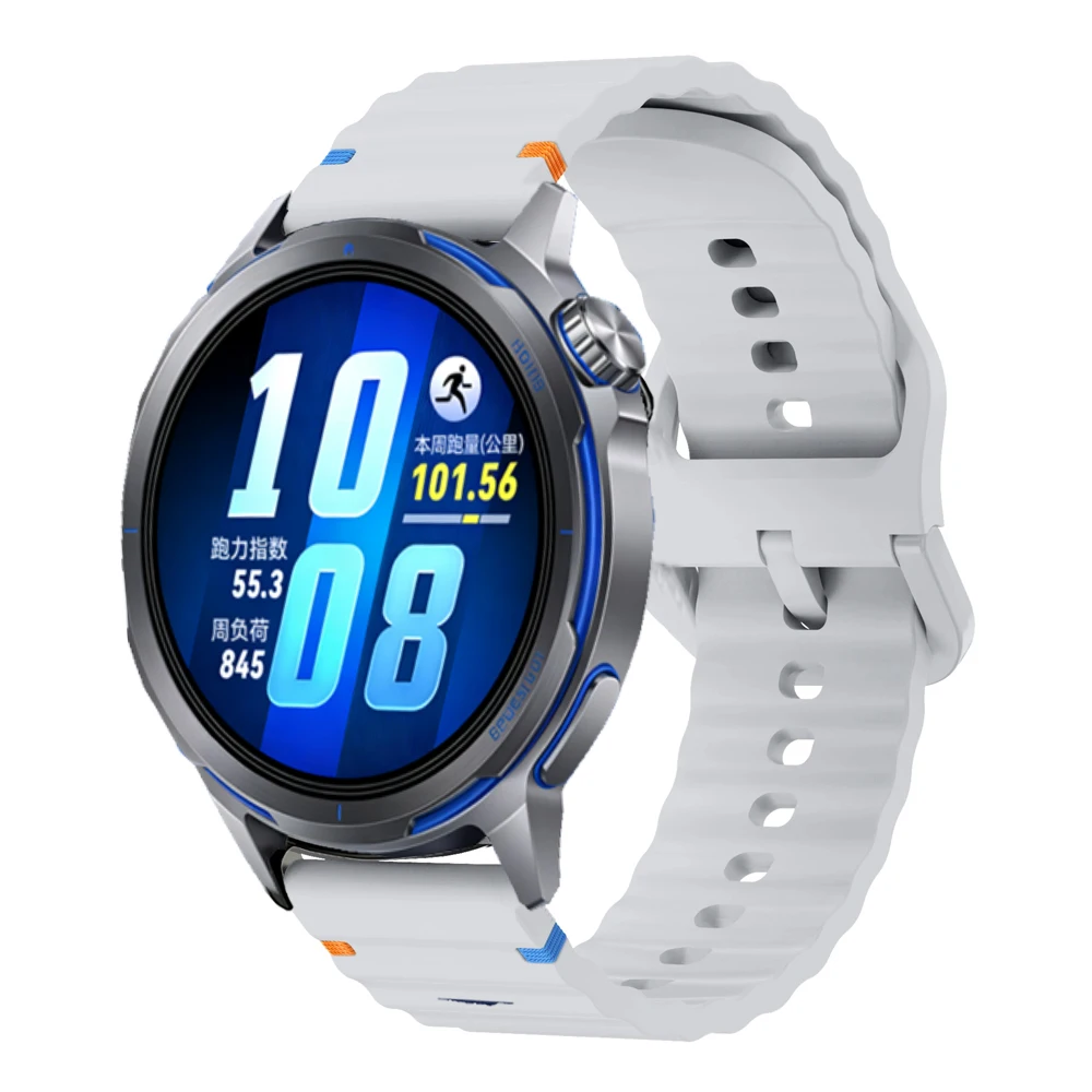 Soft Silicone Adjustable Watch Strap, 18/20/22mm - Multiple Sizes and Colors Available