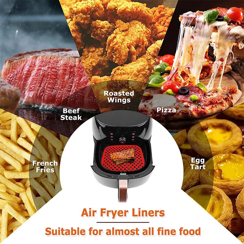 Reusable Silicone Air Fryer Liners