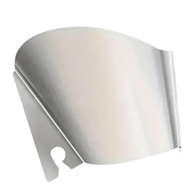 Description Picture 4 of itemFor Kitchen Pouring Trough for Kitchen Aid Mixers Stainless  Attachment Universal Splash Guard for Food Processor Accessorie