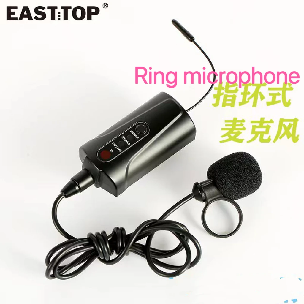Easttop 12 hole harmonica microphone for chromatic harmonica