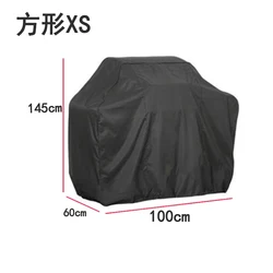 Premium Heavy Duty Waterproof BBQ Grill Cover - Anti - Dust & Rain Protective Outdoor Barbecue Shield (XS - 145x60x100CM)