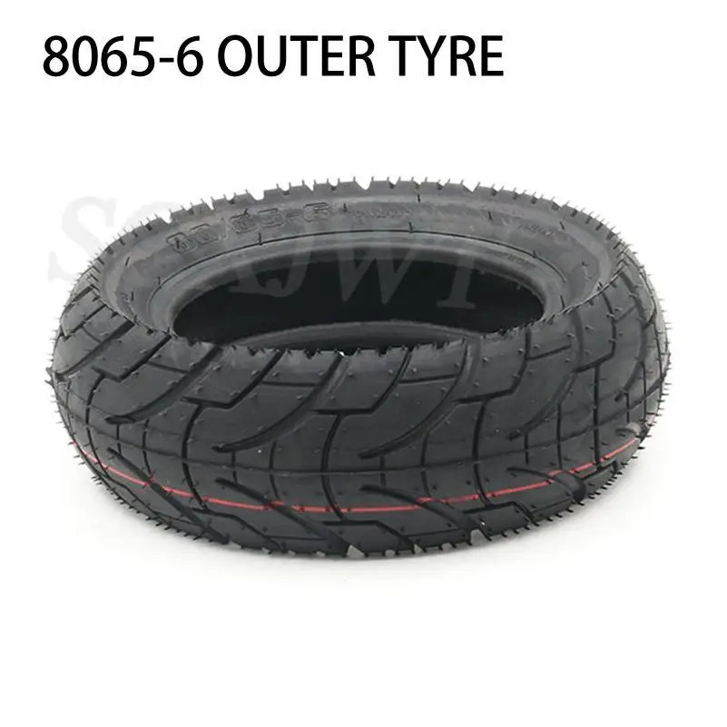 

High Quality Off-road Tyre 80/65-6 Tubeless Tire 10 Inch Widening and Thickening Tire fit for Electric Scooter Outer Tire