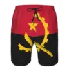 Men's Angola Flag Angolan Beach Pants Shorts Surfing M-2XL Polyester Swimwear Running 3