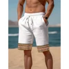 Ethnic Style 3D Print Beach Shorts Men's Vintage Casual Board Shorts Male Swimming Trunks Kids Short Pants Man Swimsuit Clothing 6