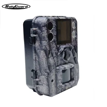 BolyGuard SG520-Plus Trail Camera 4K/48MP Night Vision (940nm Black IR&White LED) Wildlife Hunting Game Camera Solar Ready 1