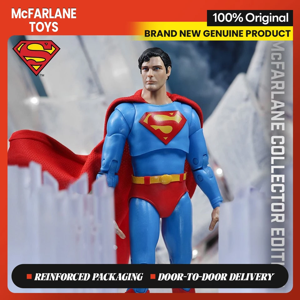 【マクファーレントイズ】新品 正規品 2025 映画 スーパーマン フィギュア スーパーマン 2025 マクファーレントイズ DC マルチバース 7インチ