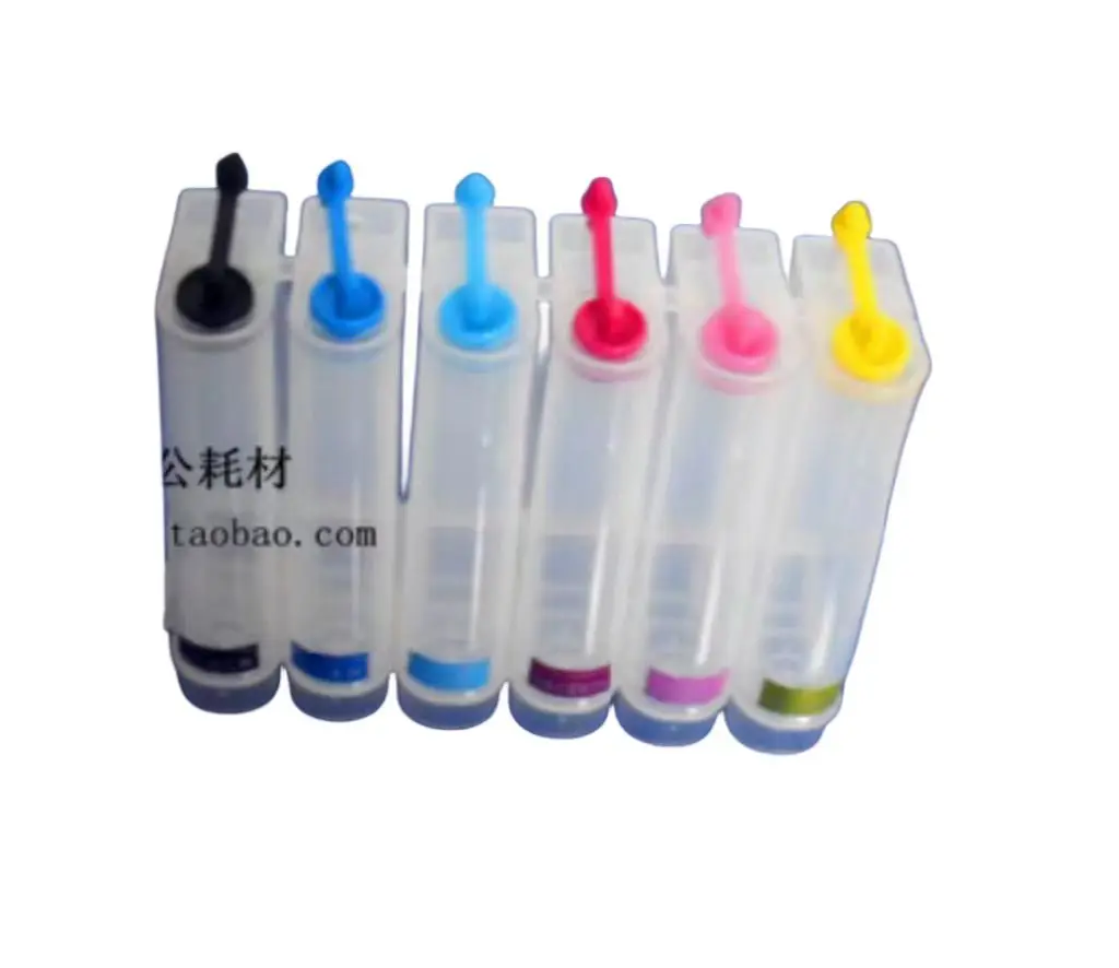 Universal DIY Empty CISS Kits 4colors CISS Ink Tank With Accessories CompatiblHP 21 22 60 61 56 57 74 75 901 121 300 122 301