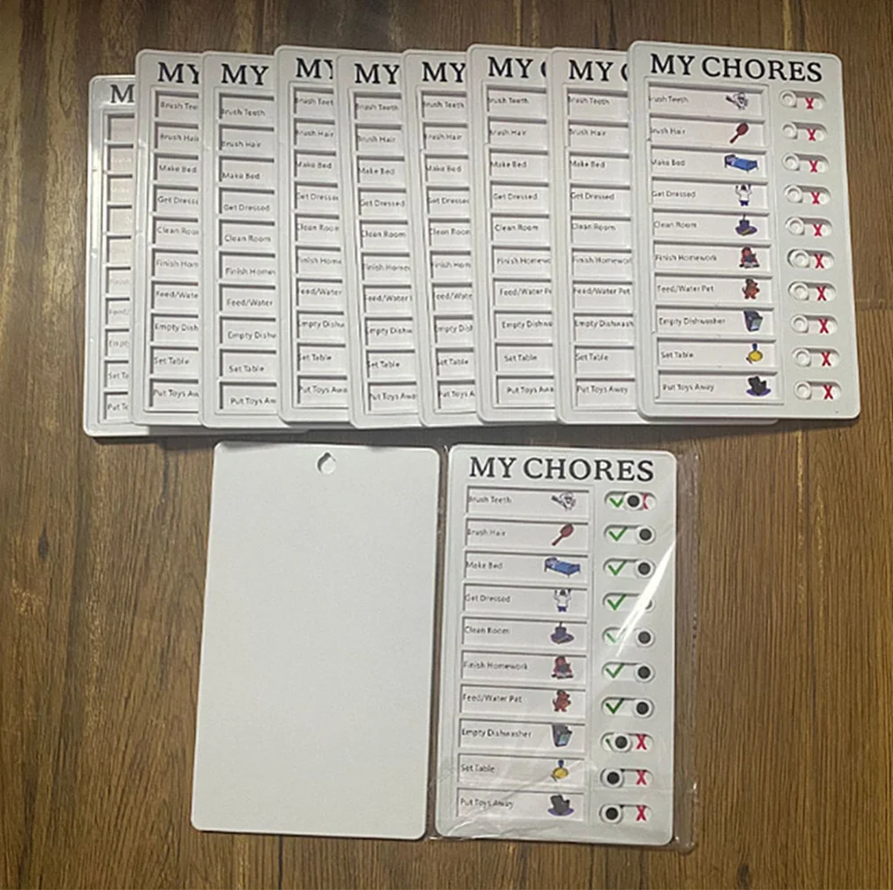 JIANTA 2 Pièces Tableaux De Tâches à Faire Pour Enfants, Tableau