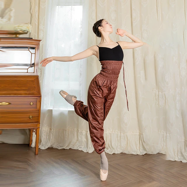 New Ballet Warm Up Pants Women Yoga Outfit Ballerina Pants