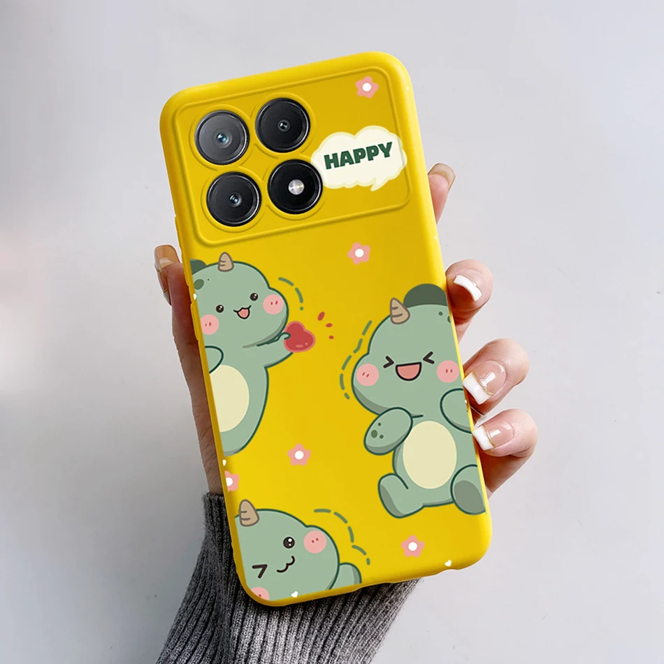 Cute Cartoon Cat & Frog Soft TPU Phone Case - Protective Bumper Cover