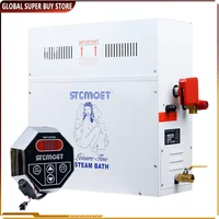 12/15/18kW Steam Shower Generator 220V 380V Steam Generator Sauna for Room Home Bath Machine with Digital Controller 1