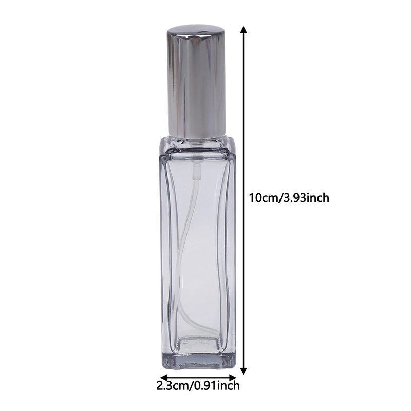 Compact 20ml Refillable Glass Perfume Spray Bottle