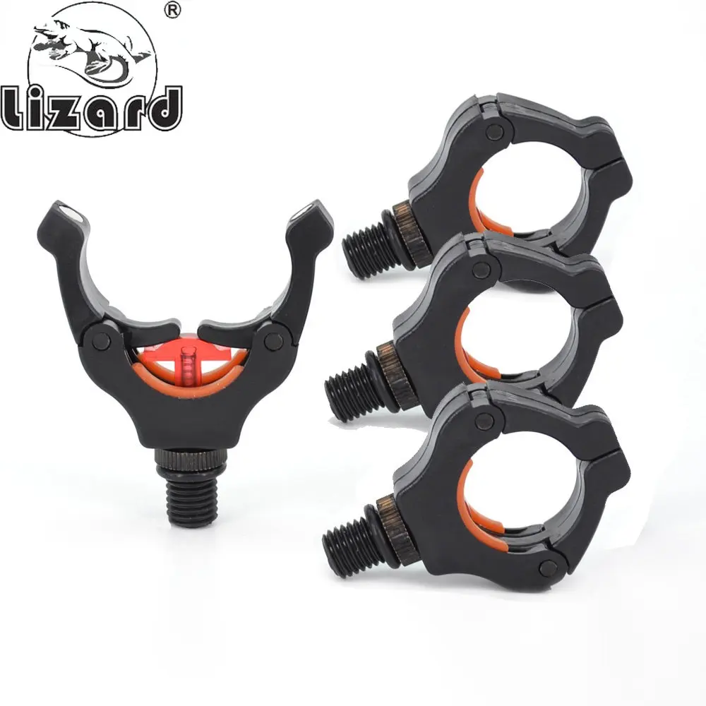 

Lizard 4pcs Carp Fishing Rod Rest Head Gripper for Rod Pod Holder with Magic Magnet Clips Keep Fishing Rod Fishing Tools 낚시 벨트