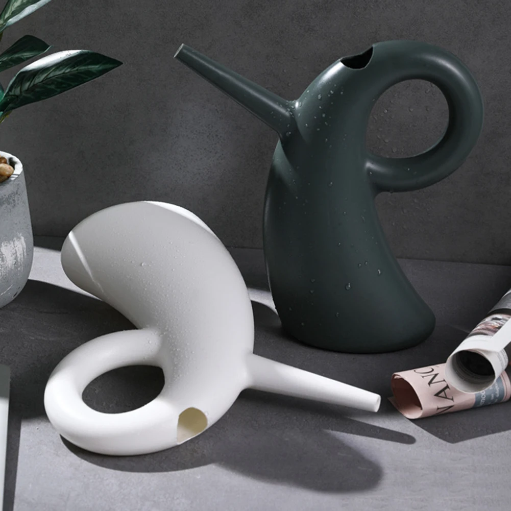 Regaderas multifuncionales simples, herramientas de jardinería, aspersor,  regadera para el hogar, boquilla más larga, mango curvo - AliExpress, image size:1001x1001