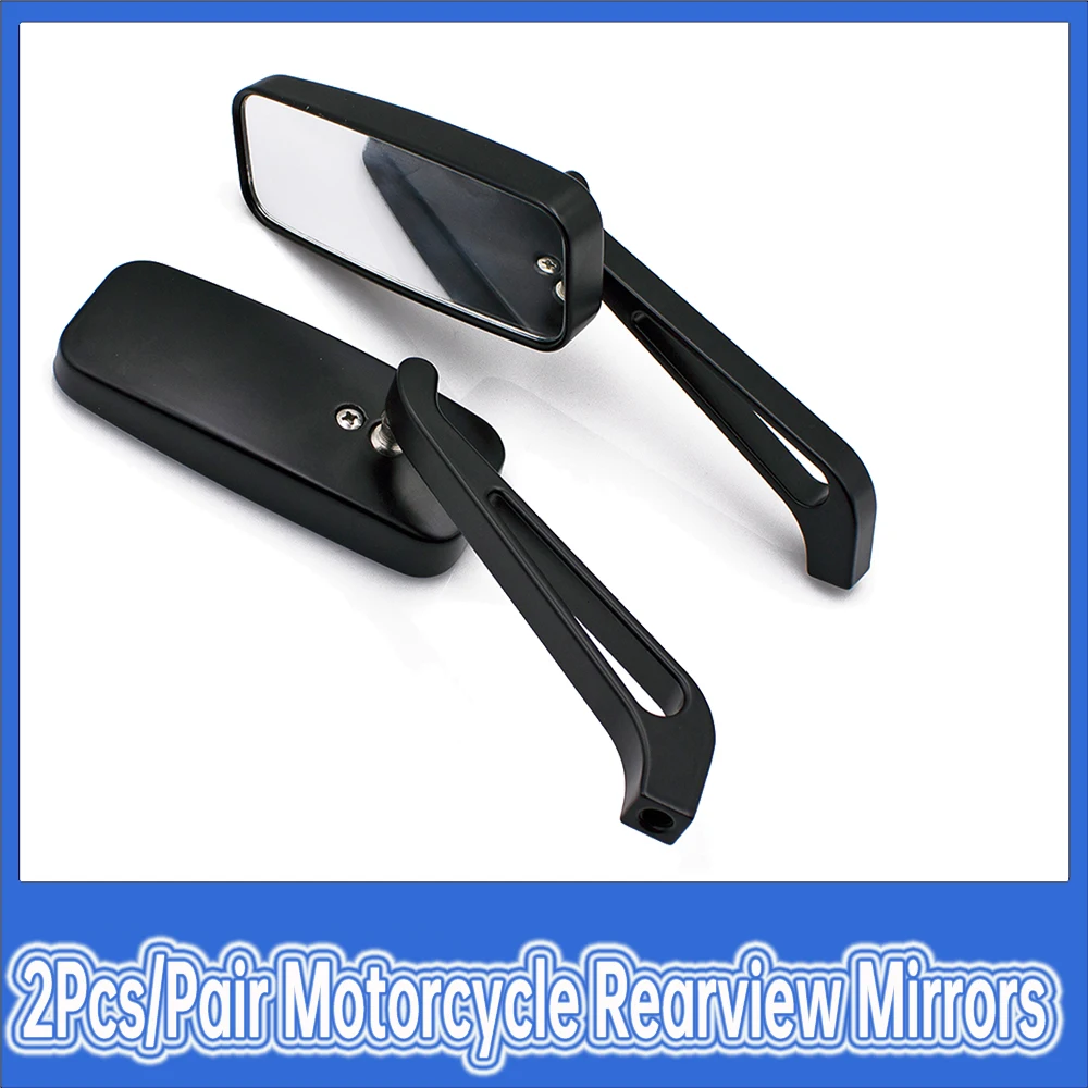 

Motorcycle Mirrors Black White Glass Motorcycle Modification Accessories Reverse Mirror Electric Scooter Rearview Mirror