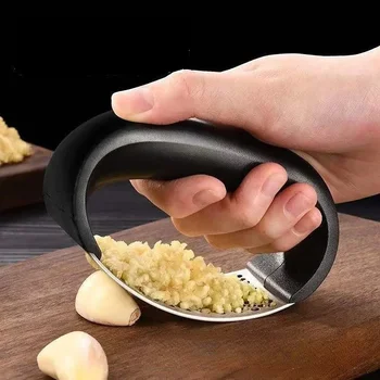 Stainless Steel Garlic Press 1