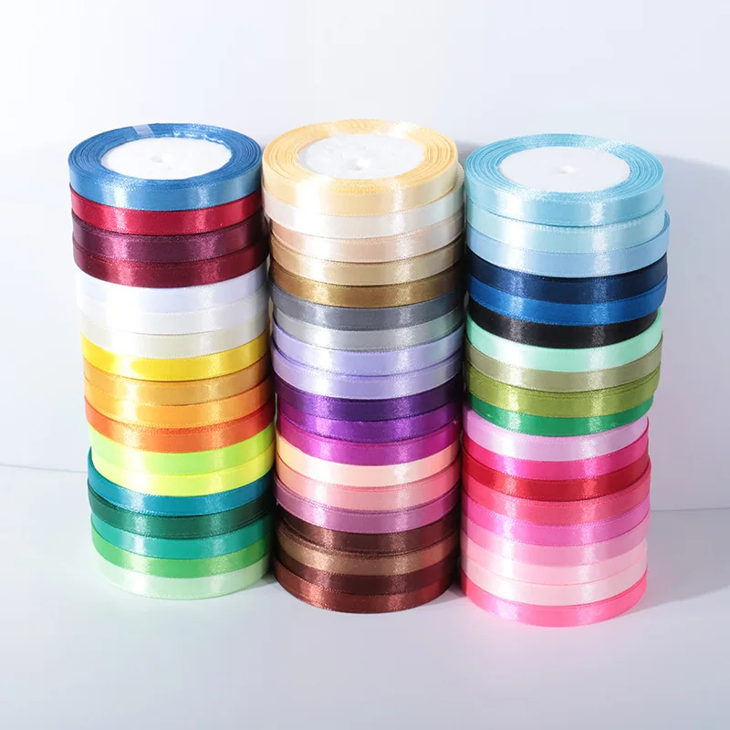 25-Yard Satin Ribbon Roll for Crafts and Decorations