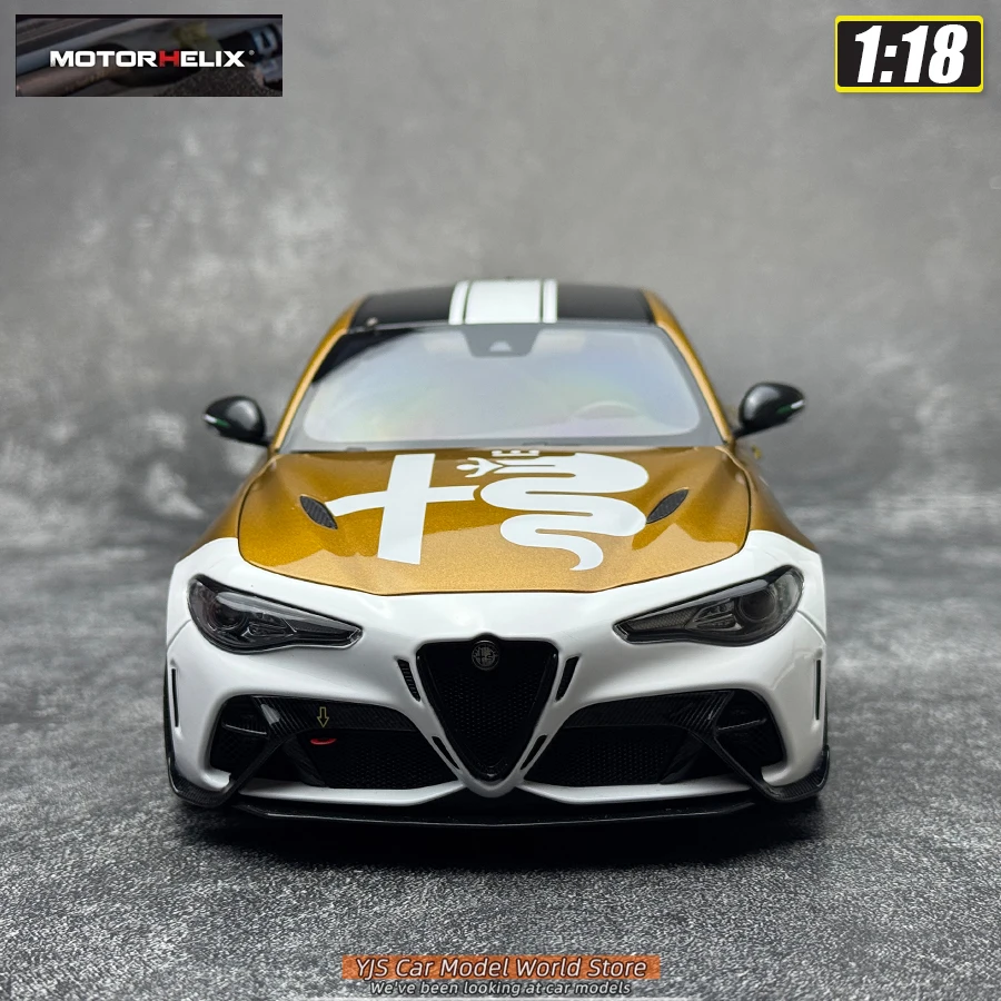 1/18 Solido 2021 Alfa Romeo Giulia GTA M #87 Hommage Nürburgring (Green