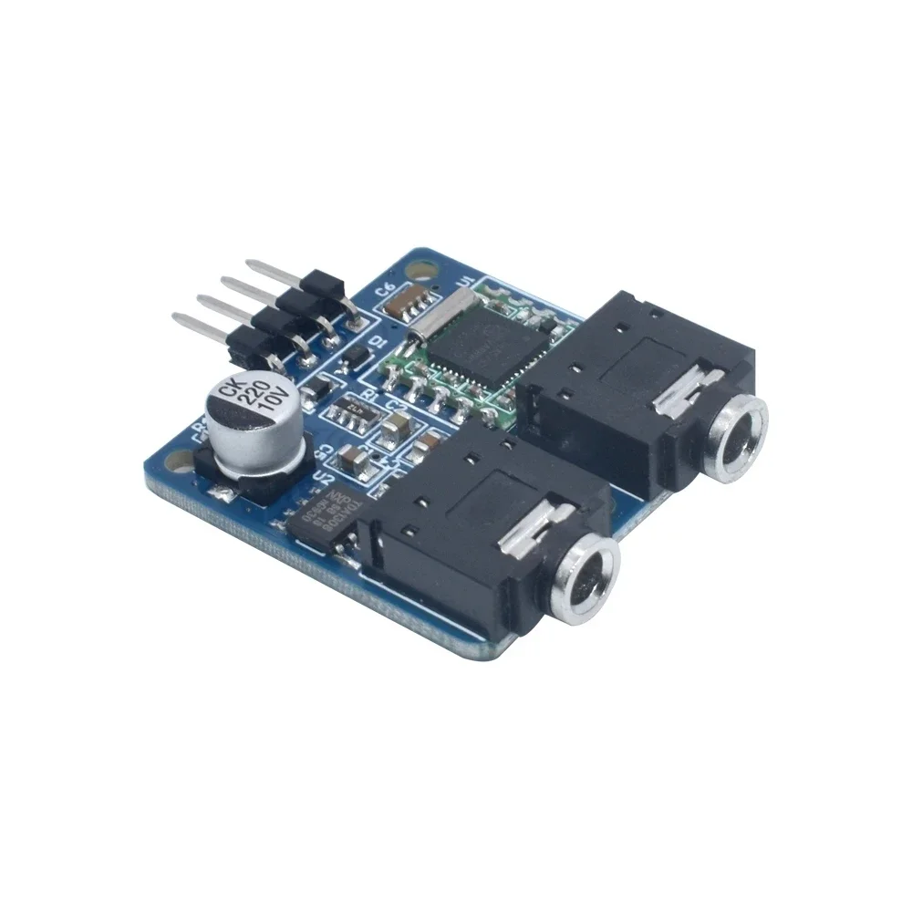 TEA5767 FM stereo radio module for Arduino, 76-108MHz, with free antenna, reverse polarity protection, diode filtered sensor