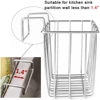 Kitchen Sponge Holder Sink Basket Sink Brush Dishwashing Liquid Drainer Rack 5