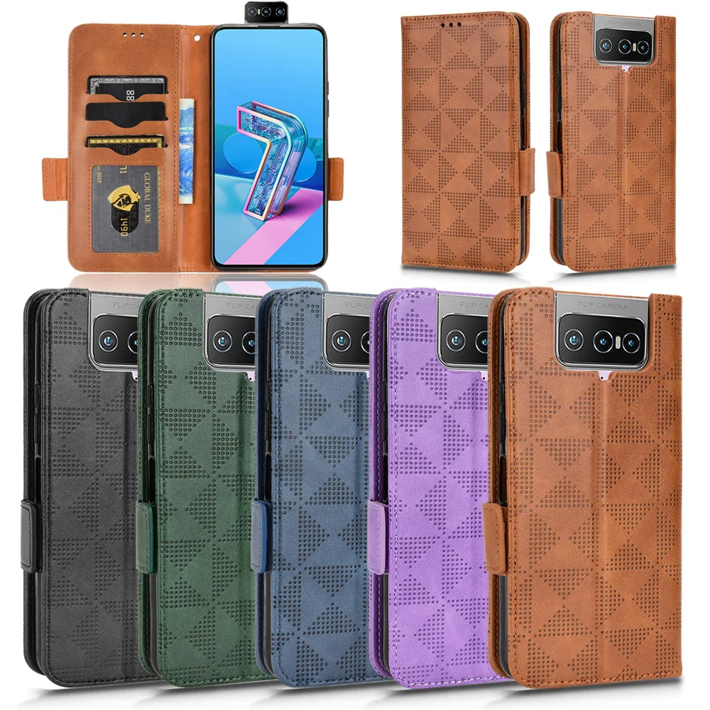 Luxury Flip PU Leather Wallet Magnetic Adsorption Phone Case
