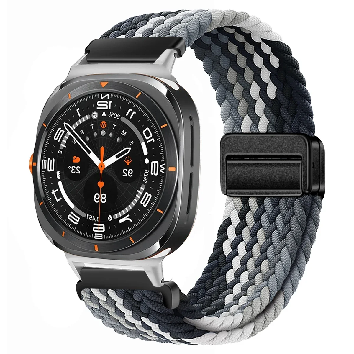 Magnetic Nylon Braided Sport Bracelet Strap