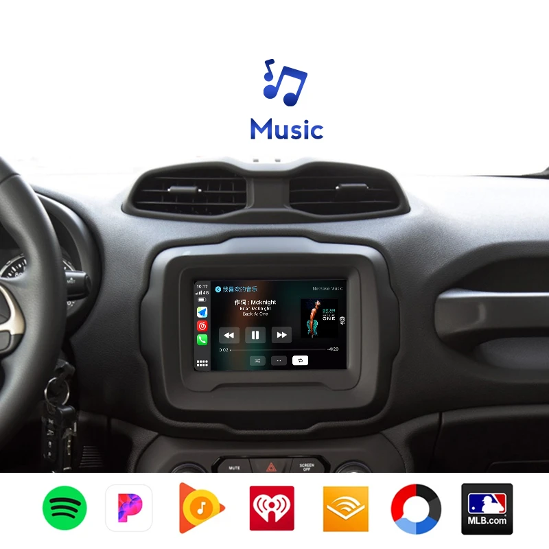 Jeep Renegade CarPlay Android Auto Mirror Link