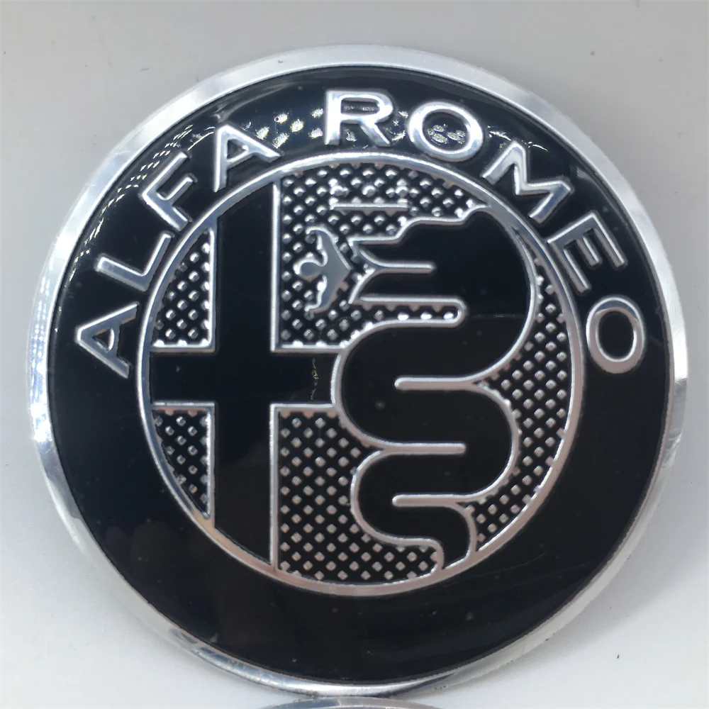 Set of 4 Premium Wheel Center Hub Cap Stickers - 6 Color Options, 40mm-60mm, Customized Auto Accessories