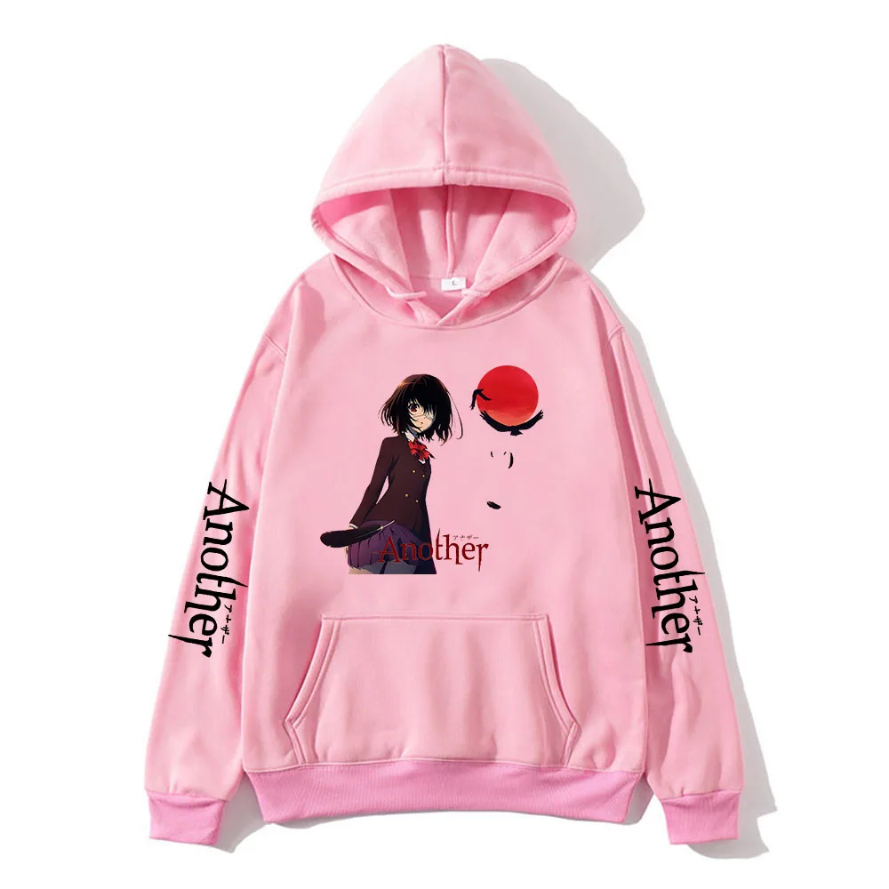 

Another Mei Misaki Anime Hoodies Graphic Comic Sweatshirts Fashion Manga Men/women Clothes High Street Streetwear Soft Warm Top