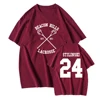 Teen Wolf Shirt STILINSKI 24 LAHEY 14 MCCALL 11 Fashion Print Tees The Original Beef of Chicagoland Shirt Harajuku Y2k 90s Tops 1