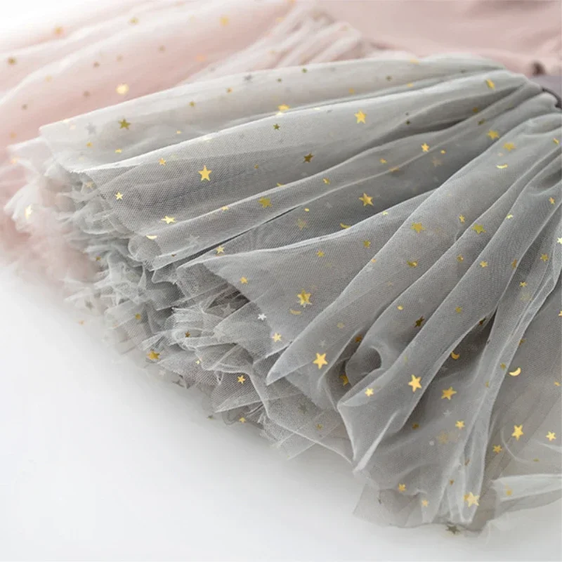 Girl Princess Dress Pentagram Long Sleeved Dress Baby Girl Clothes Kids Dresses girls dress princess costume